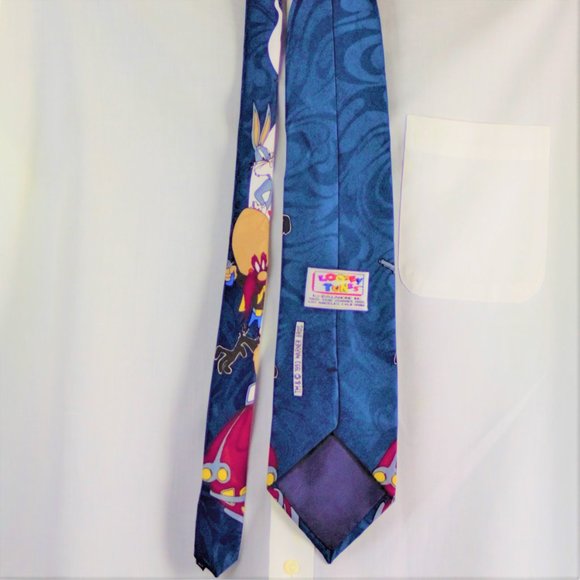 Warner Bros. Vtg 1996, Looney Tunes Necktie - Picture 13 of 16